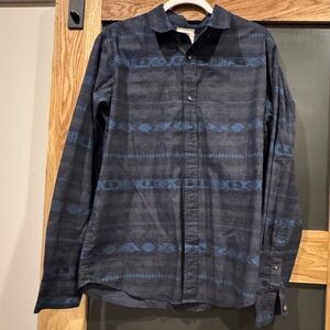 Levi’s Blue Patterned Button-Up Shirt Men’s Medium